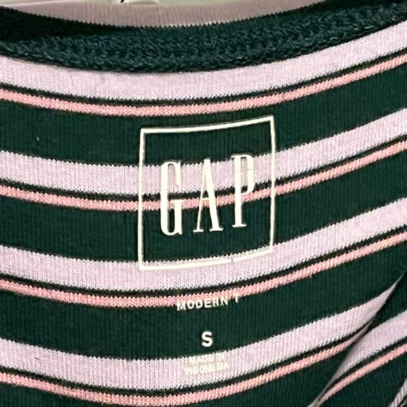 Gap scoop next tight striped long sleeve - Picture 2 of 3